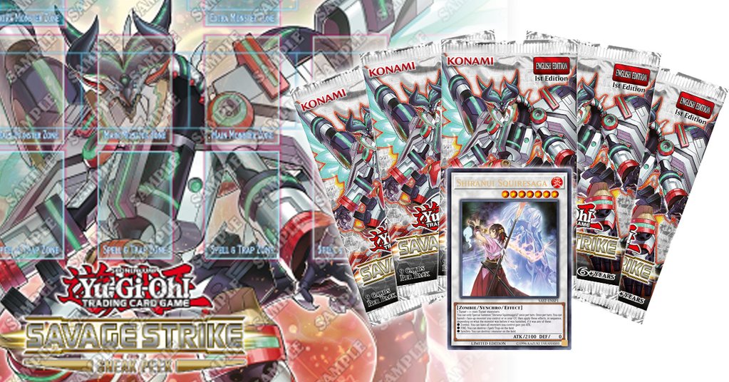 Yu Gi Oh The Savage Strike Sneak Peek Coolstuffgames