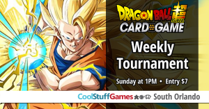 Dragonball Super Sunday Locals @ Cool Stuff Games - South Orlando