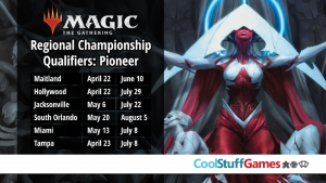 Magic: The Gathering – Pioneer Regional Championship Qualifier – Season 4 (2 Invites) @ Cool Stuff Games - Maitland