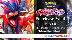 Pokémon: Scarlet & Violet TCG Prerelease @ Cool Stuff Games - Maitland