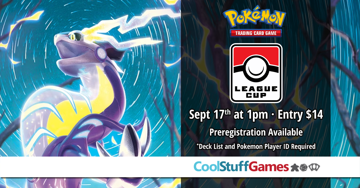 Pokémon 2024 Championship Series TCG League Cup - CoolStuffGames