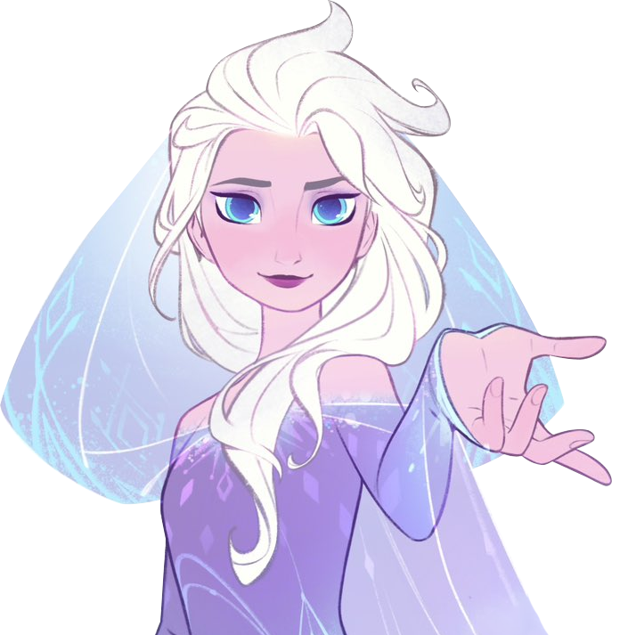 Elsa extending her hand