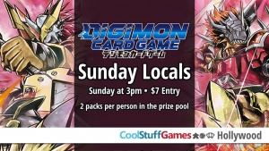 Digimon Card Game Sunday Locals!