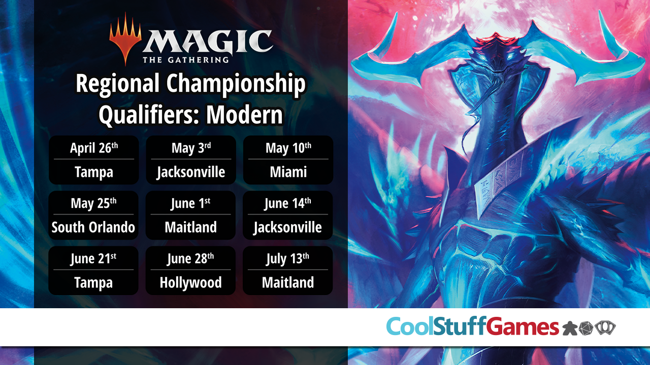 Magic: the Gathering RCQ (2-slot) Modern $500 Store Credit – Season 4 Round 1