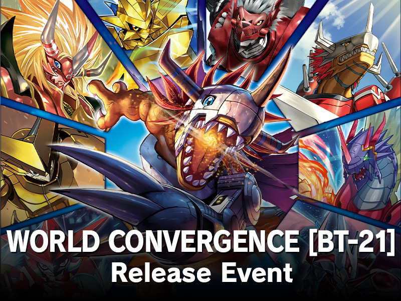 Digimon Card Game BT-21 World Convergence Release Event