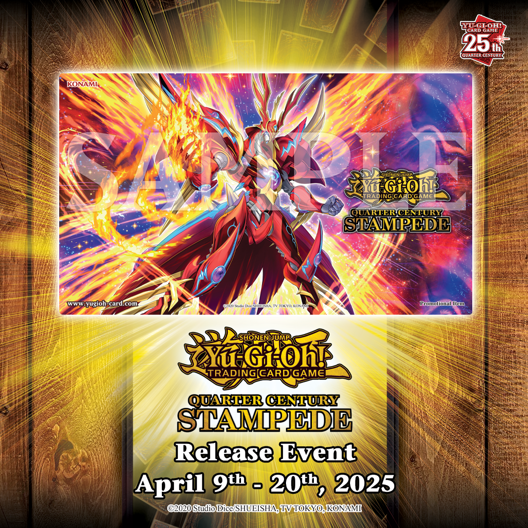 Yu-Gi-Oh! Quarter Century Stampede Release Celebration