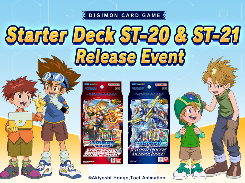 Digimon ST-20 & ST-21 Release Event