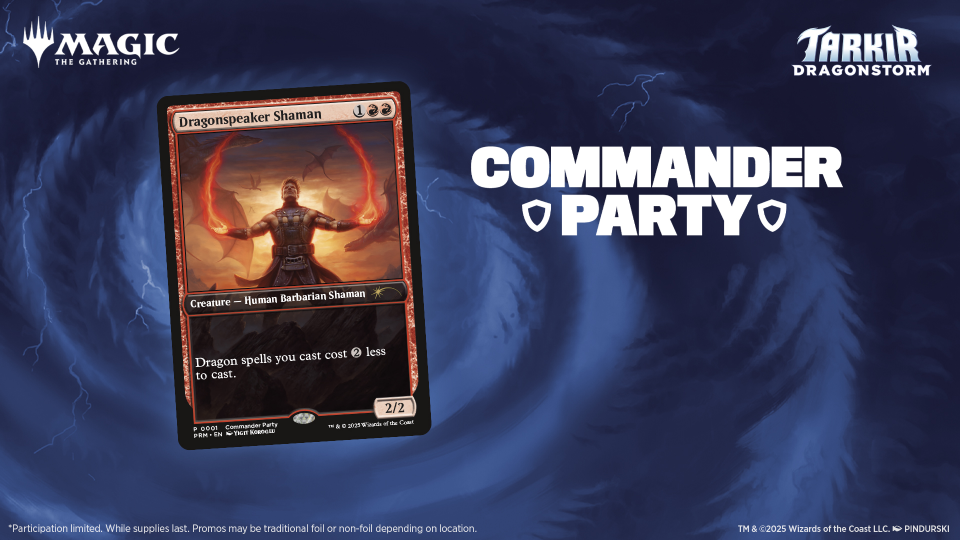 Magic: Tarkir Dragonstorm Commander Party