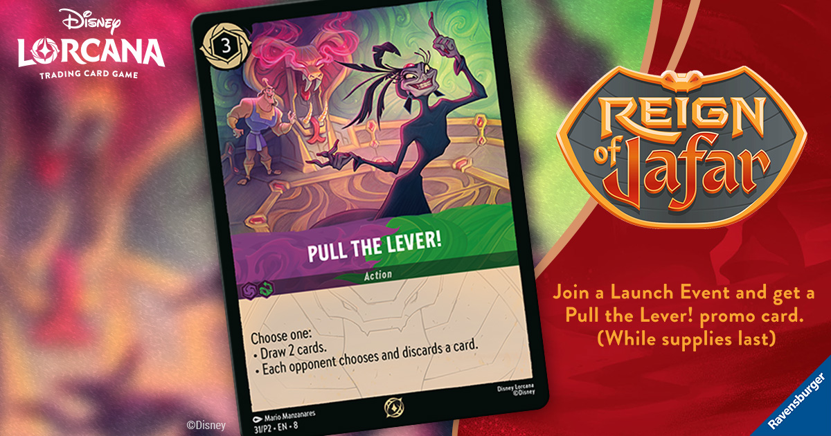 Lorcana: Reign of Jafar Pack Rush Prerelease