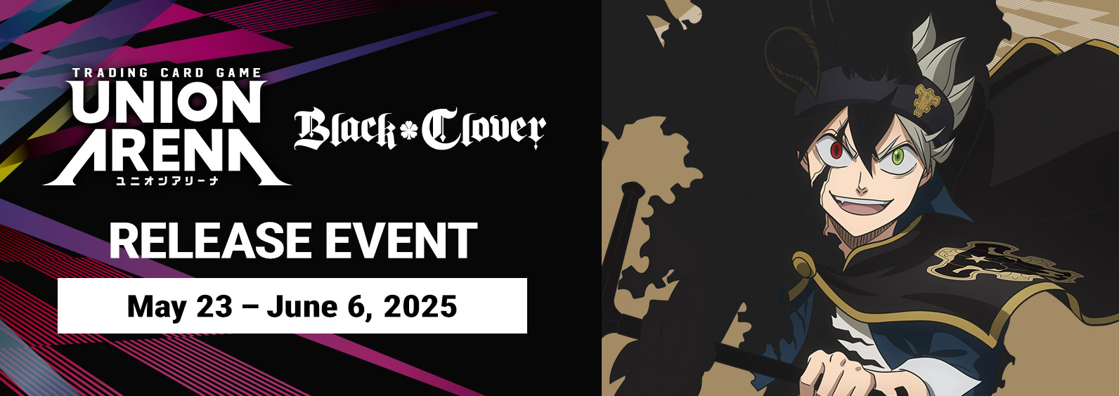 Union Arena Black Clover Release Event