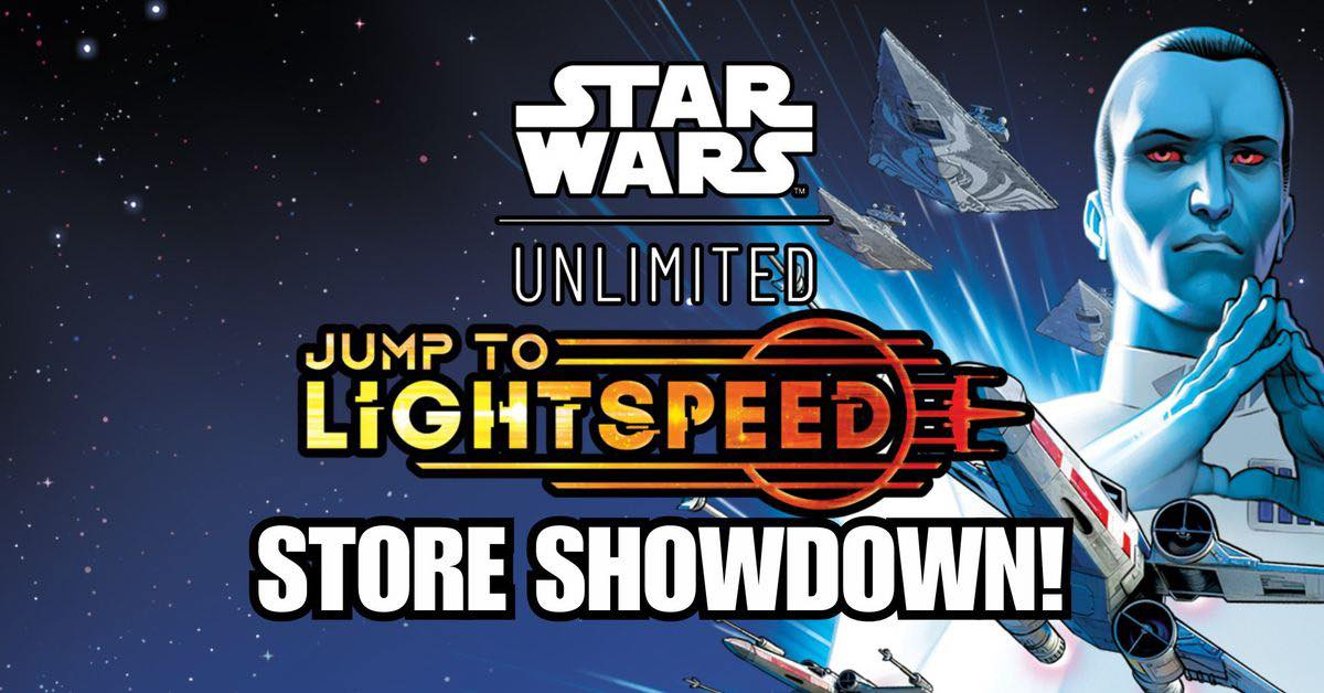 Star Wars: Unlimited Jump to Lightspeed Store Showdown