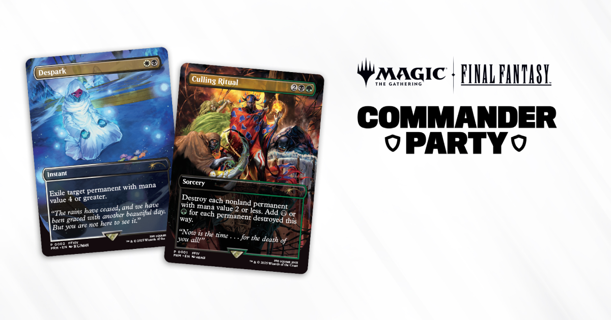 Magic: Final Fantasy Commander Party