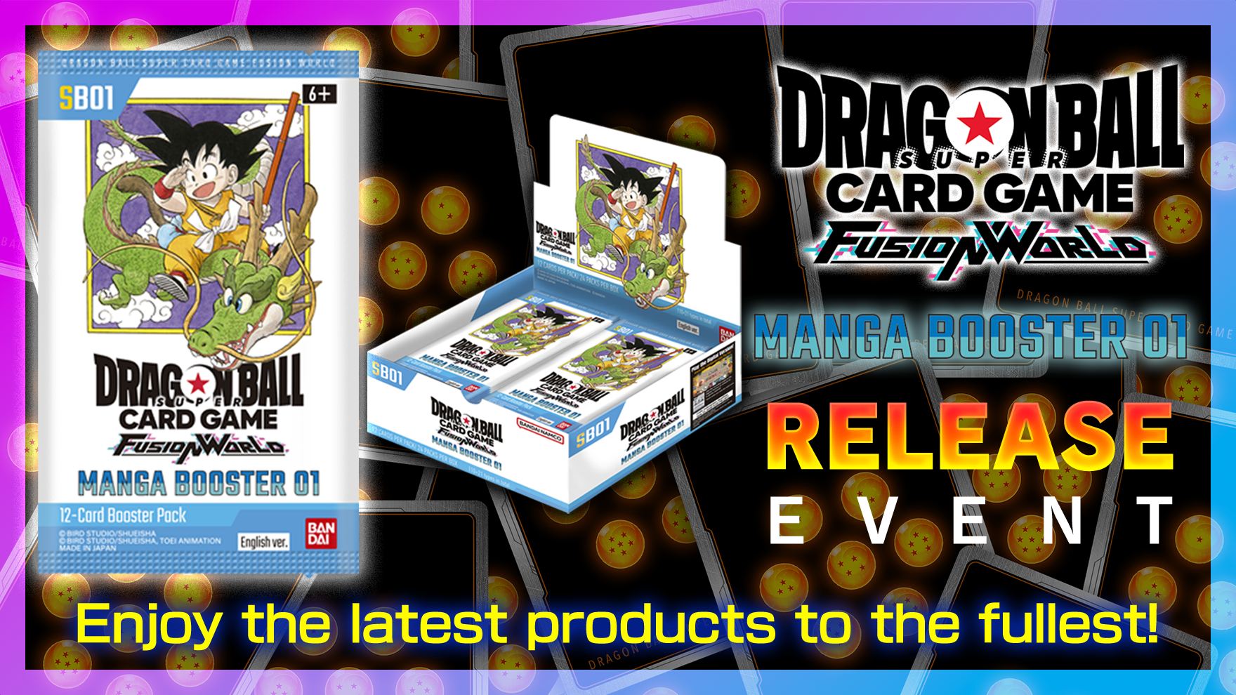 DBZ: FW – Manga Booster Release Event