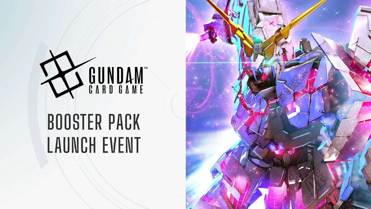 Gundam TCG Booster Pack [Newtype Rising GD-01] Launch Event!