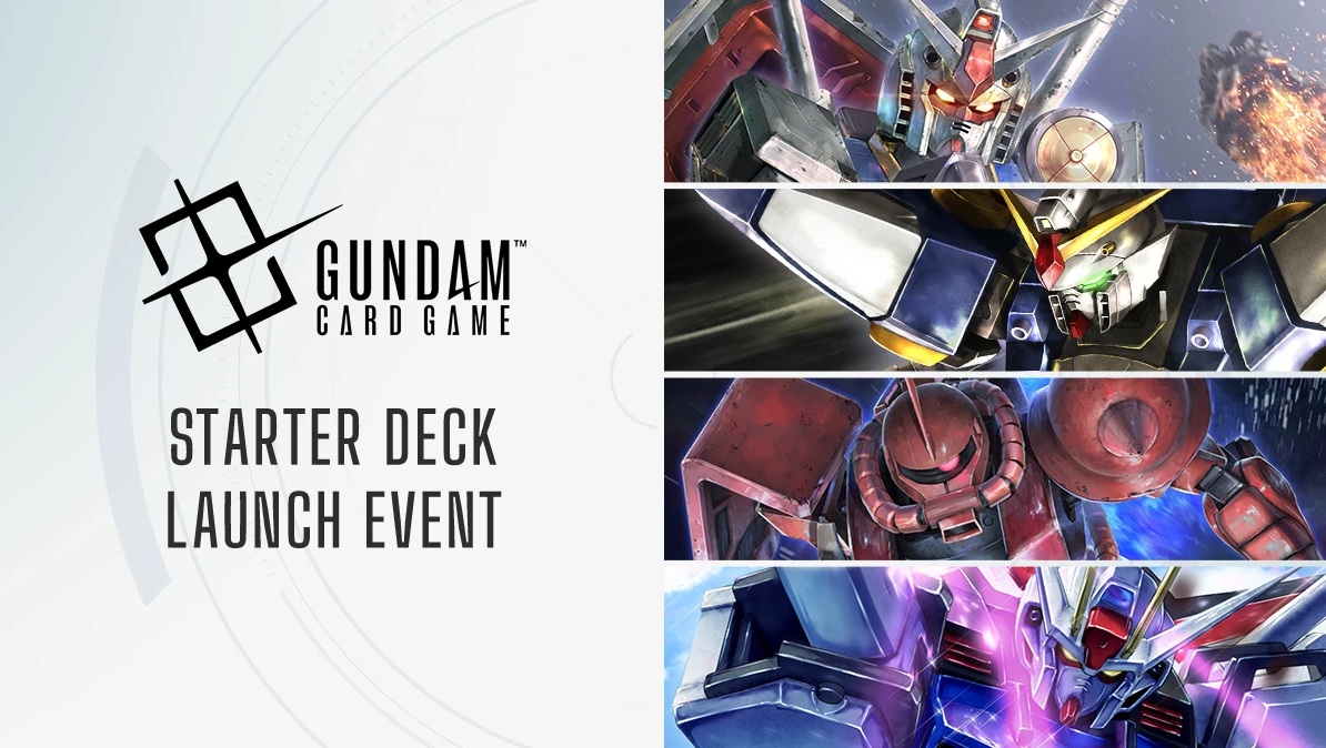 Gundam TCG Starter Decks Launch Event!