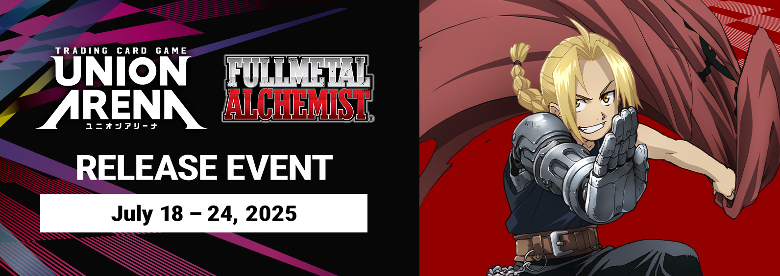 Union Arena Fullmetal Alchemist Release Event at CoolStuffGames – Miami
