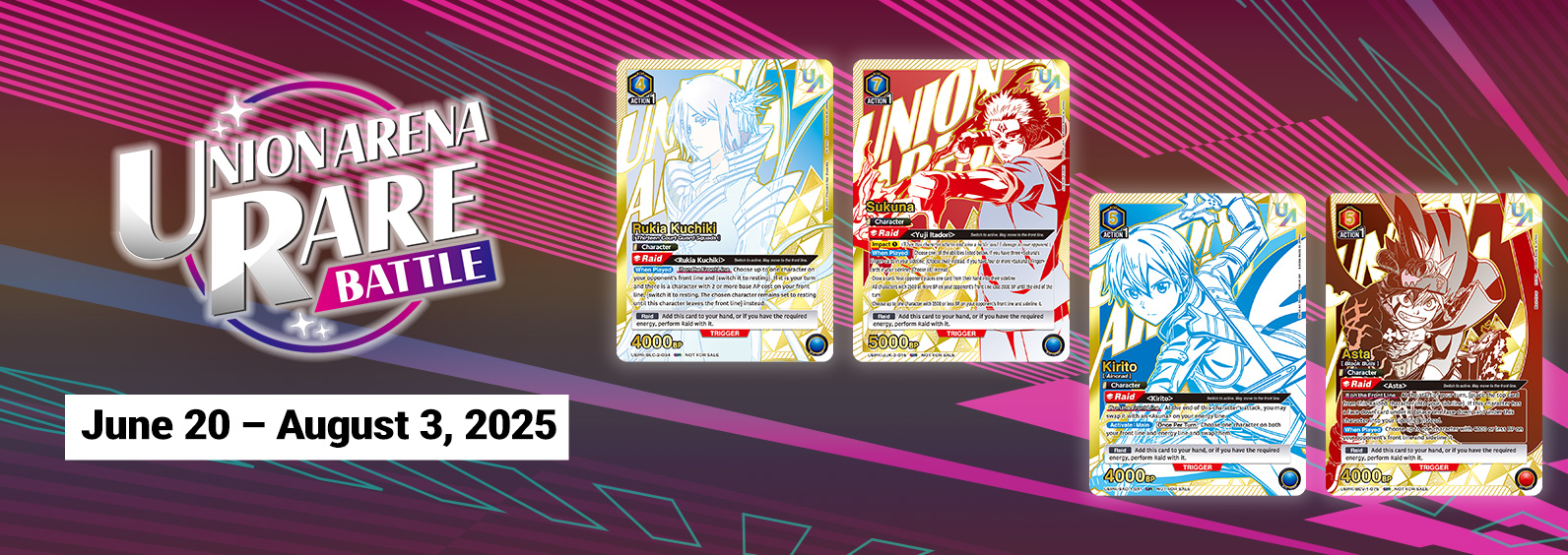 UNION ARENA RARE BATTLE – JUJUTSU KAISEN Vol.2 at Cool Stuff Games – Miami