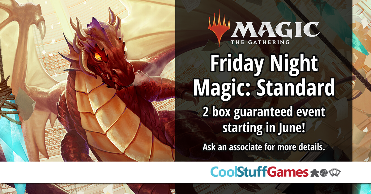 Magic: the Gathering Monthly 2 Box Standard Tournament at CoolStuffGames – Miami