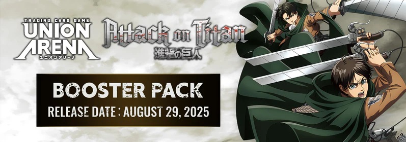 Union Arena Attack on Titan Release Event!