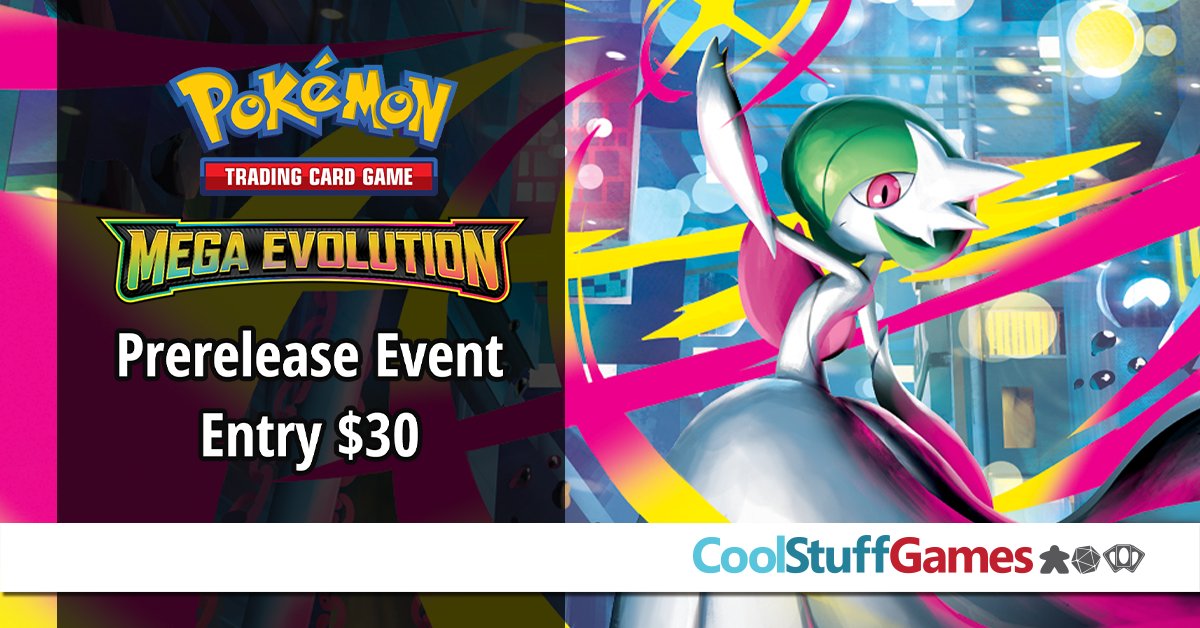 Pokémon TCG Mega Evolution Prerelease #2 at CoolStuffGames – Miami