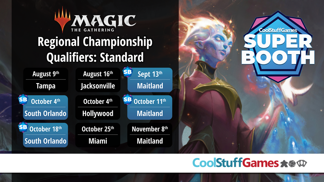 Regional Championship Qualifier #1 – Season 4, Round 2 – Cool Stuff Games South Orlando