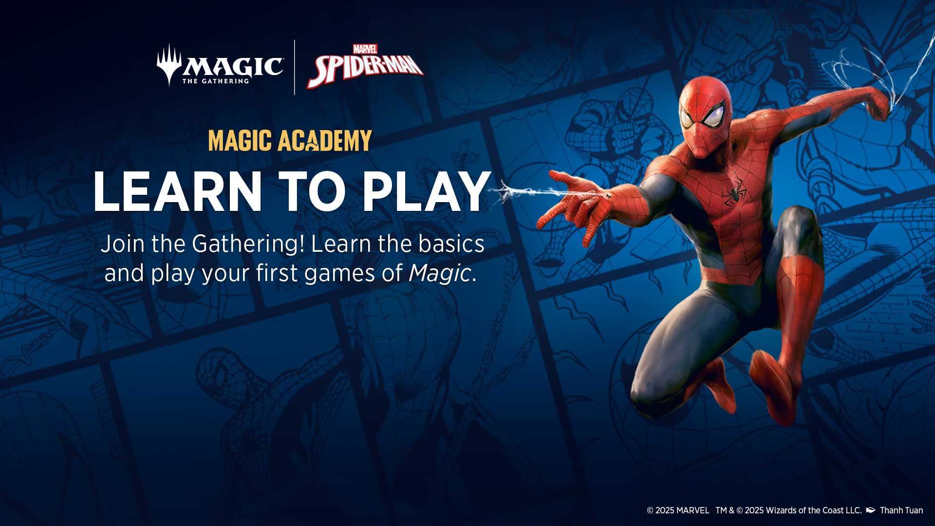 Magic: Academy Marvel’s Spiderman Learn to Play Event #2 at CoolStuffGames – Miami