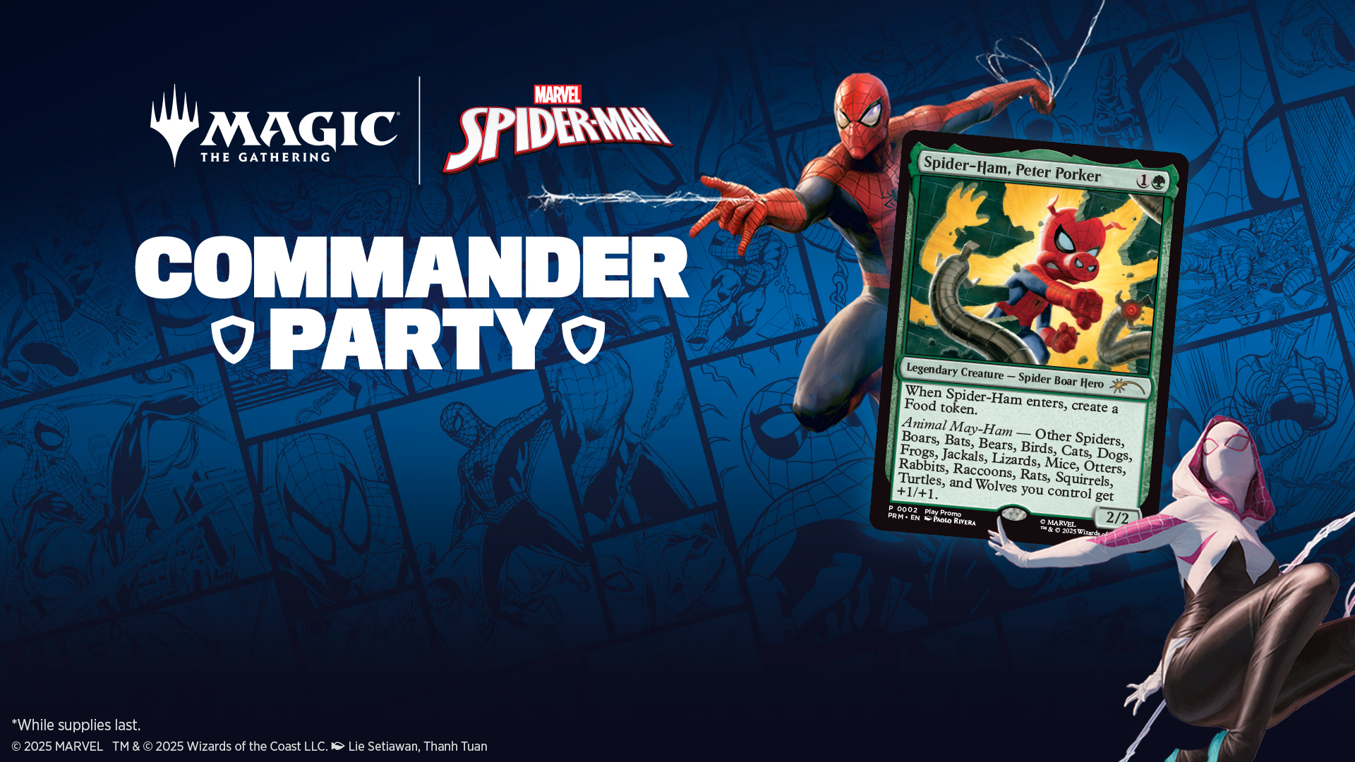 Magic: the Gathering – Marvel’s Spider-Man Commander Party