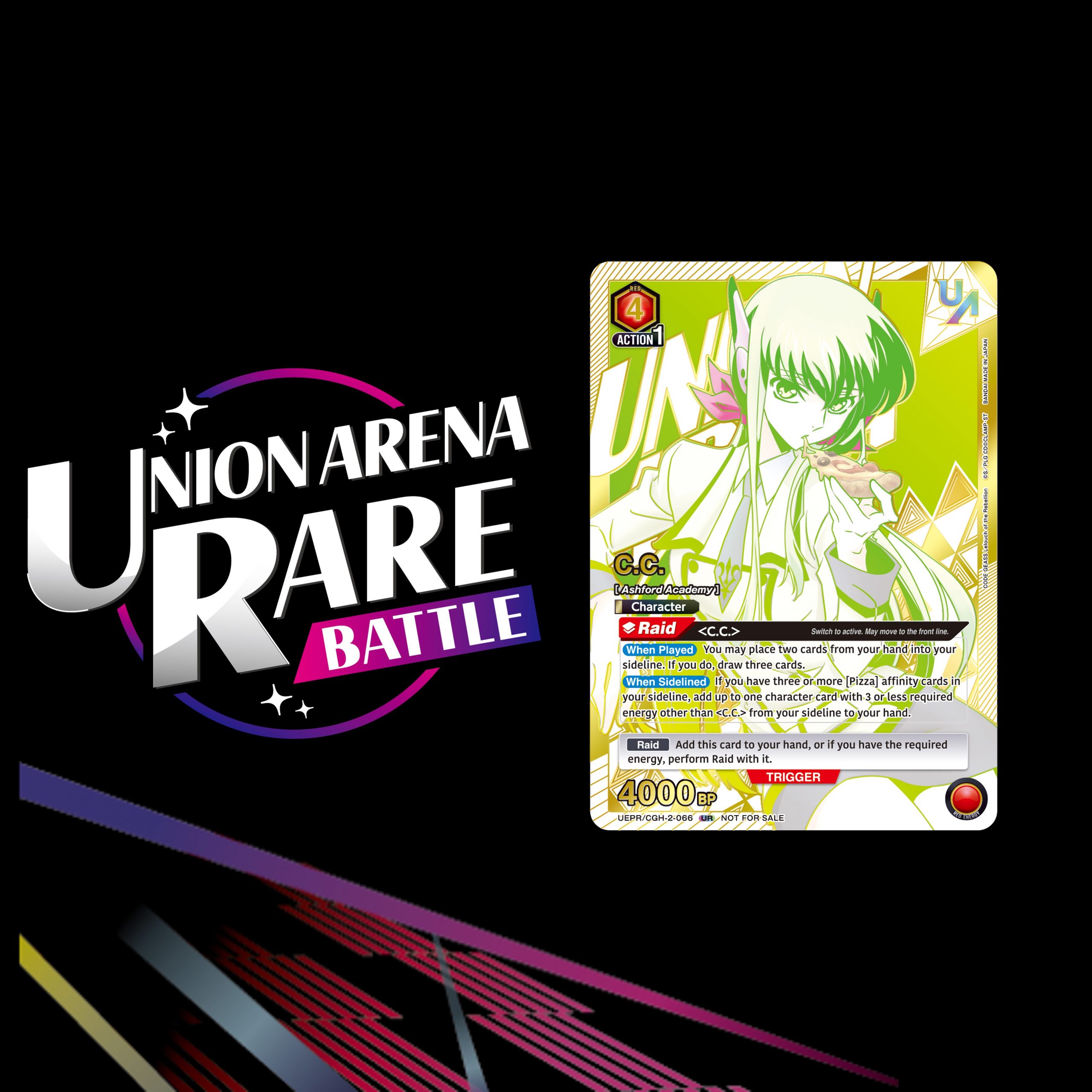 Union Arena Rare Battle Code Geass: Lelouch of the Rebellion Vol. 2