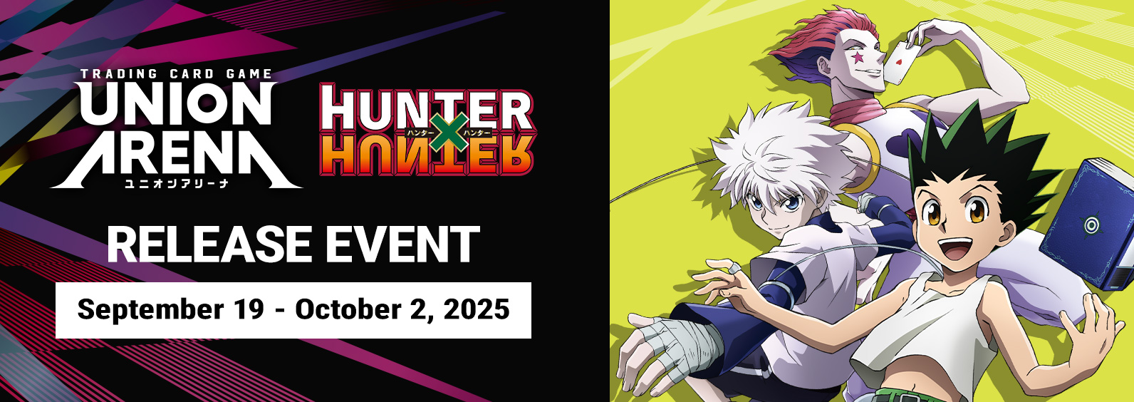 Union Arena Hunter x Hunter Vol. 2 Release Event