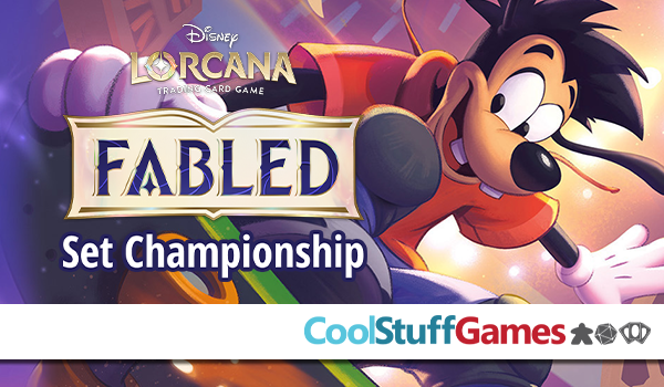 Disney Lorcana Fabled Set Championship at CoolStuffGames – Miami