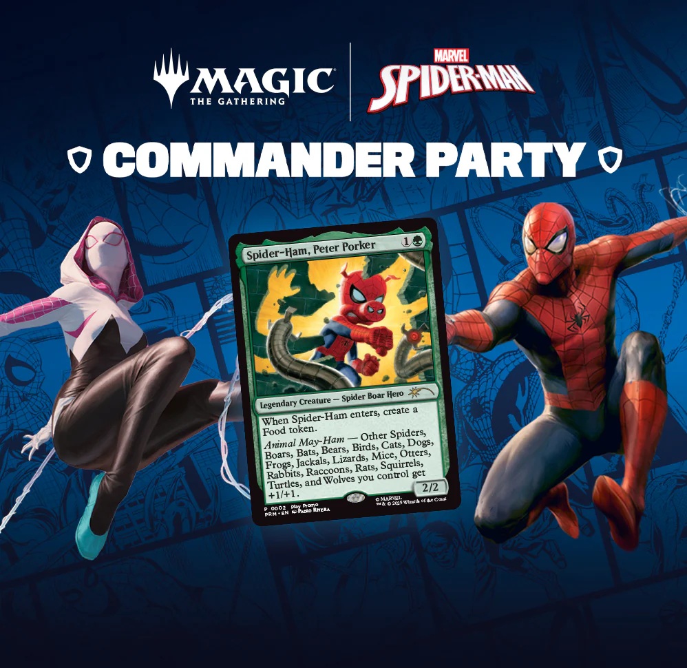 Spider-Man Commander Party Weekend!