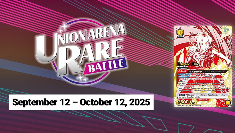Union Arena Rare Battle Fullmetal Alchemist